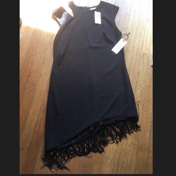 Brand New - Asymmetric Tassel Bottom Cut Out Dress - Picture 5 of 5